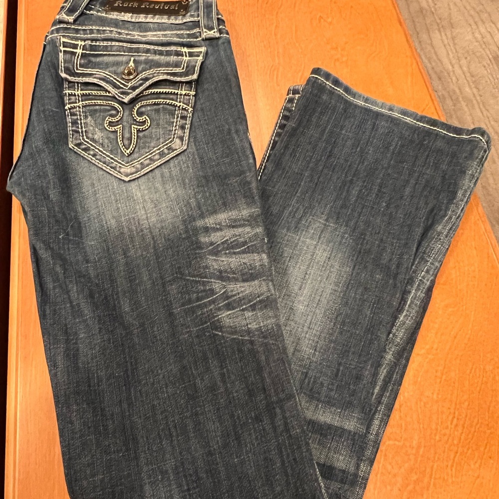 Rock Revival Celine Boot Cut Jeans (27)